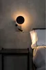 Faro Barcelona - Lampada da parete Klee con braccio lettura Anteprima dell’immagine prodotto 8