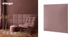 Wandkissen Matt Velvet altrosa Samt-Optik 30 x 30 cm Produktbild-Vorschau 7