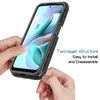 Moto G31 Hülle, Hybrid Transparente Rückseite Robust TPU Produktbild-Vorschau 6