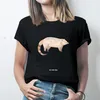 Mr. & Mrs. Panda Größe XL T-Shirt Nasenbaer - Schwarz - Produktbild-Vorschau 4