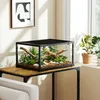 PawHut terrarium voor reptielen, glazen terrarium met Productafbeelding-voorbeeld 2