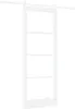 vidaXL Porta scorrevole ORKDAL Bianca 83 x 211 cm in legno Anteprima dell’immagine prodotto 1