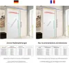 Holzschiebetür, Weiß, 900x2150 mm, Komplettset, Produktbild-Vorschau 3