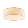 Lindby LED-Deckenlampe Ellamina, 40 cm, weiß, Textil Produktbild-Vorschau 1