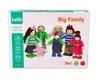 Lelin 50015 Holz - Biegepuppen Set Big Family. 7 teilig Produktbild-Vorschau 4