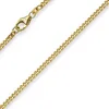 2,5mm Panzerkette Kette Collier aus 750 Gold Gelbgold Produktbild-Vorschau 1