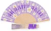LEGAMI Faltfächer Daisy Violett – Handfächer Produktbild-Vorschau 2