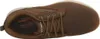A top-down view of a brown men's shoe. Produktbild-Vorschau