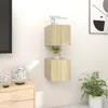 vidaXL Szafki wiszące pod TV 2 szt. dąb sonoma 30,5x30x30 Podgląd zdjęcia produktu 12