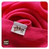 XKKO Mullwindel en bambou 70x70 3er-Set Mix Magenta Voir les images du produit 3