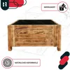 KOTARBAU® Blumenkasten 60x60x30cm Pflanzkasten mit Vlies Produktbild-Vorschau 5