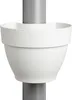 elho® Vibia campana Fallrohr Pflanzgefäß Seidenweiß 22 cm - Produktbild-Vorschau 7