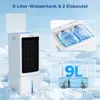 Mobiler Luftkühler mit Wasserkühlung 9L – 3in1 Klimagerät, Produktbild-Vorschau 3