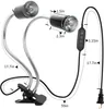 INF Doppelte Wärmelampe für Terrarien / UVA-Lampe für Produktbild-Vorschau 2