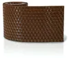PE-Rattan Sichtschutzstreifen 255 cm x 19 cm braun Produktbild-Vorschau 4