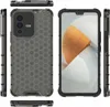 Honeycomb Etui Case Hülle Gehäuse für Vivo V23 5G Schwarz Produktbild-Vorschau 3