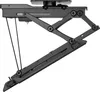 A black motorized ceiling mount for a TV or monitor, shown in a diagonal view against a white background. Náhľad obrázku produktu