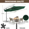 Ombrellone Izrielar 3,5 m verde Ombrellone da giardino con Anteprima dell’immagine prodotto 2