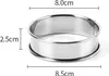 6 pièces 8CM cercle à pâtisserie cercle à gâteaux crumpets Voir les images du produit 8