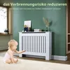 SONNI biały Okładzina grzejnika Kratka pionowa 152 cm Podgląd zdjęcia produktu 4