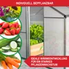 Collage of fresh produce and flowers, with a greenhouse interior visible. Produktbild-Vorschau