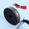 Taśma rzepowa organizer kabli opaska 2M TOPK J01 czarny Podgląd zdjęcia produktu 5