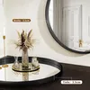 Koonmi  Spiegel Rund 120 cm, Schwarz Tiefer Rahmen Runder Productafbeelding-voorbeeld 4