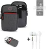 K-S-Trade Gürteltaasche + Kopfhörer kompatibel mit Xiaomi Produktbild-Vorschau 1