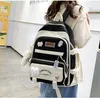 Priestranný školský batoh pre tínedžerov s viacerými Náhľad obrázku produktu 5