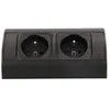 Möbelsteckdose 2X2P+Z Schwarz – On-Ae-1303/B Produktbild-Vorschau 4