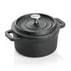 Cocotte ronde, 10 cm - fonte, noir WAS**4 Voir les images du produit 1