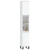 vidaXL Badschrank Weiß 30x30x190 cm Holzwerkstoff -  Produktbild-Vorschau 11