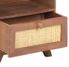 vidaXL Noční stolek 40x30x50 cm Mango masiv Náhled obrázku produktu 4