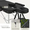 Tectake Massageliege, 205x60x89 cm, 2 Zonen, 4 cm Produktbild-Vorschau 3
