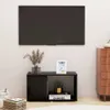 vidaXL TV-Schrank Schwarz 60x24x32 cm Holzwerkstoff Produktbild-Vorschau 7