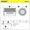 Luftfilter RIDEX 8A0447 passend für MERCEDES-BENZ G-Klasse Produktbild-Vorschau 6