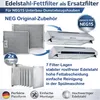 NEG Edelstahl Fettfilter FF15E-15 (33,8x27,7 cm) für Produktbild-Vorschau 3
