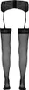 Cottelli LEGWEAR - Pończochy czarne 5 Podgląd zdjęcia produktu 6