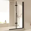 EMKE Sprchový kút 100x140cm Sklopná zástena na vaňu Náhľad obrázku produktu 12
