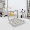 Kurtzy Jewelry Organizer Ring Aufbewahrung Schmuckkasten Produktbild-Vorschau 6