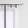 Joyswahl Raffrollo Voile Raffgardinen mit Schlaufen Modern Produktbild-Vorschau 3