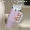 Doppelwandiger vakuumisolierter Edelstahlbecher mit Griff Produktbild-Vorschau 5