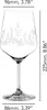 Nachtmann Tattoo bicchiere da vino/spirito Botanical White, Anteprima dell’immagine prodotto 7