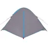 Kuppel-Campingzelt 4 Personen, Familienzelt UV-Schutz, Blau Produktbild-Vorschau 6