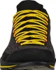 Schwarze Zustiegsschuhe "TX2 Evo" von La Sportiva mit gelben Schnürsenkeln. Produktbild-Vorschau
