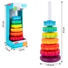 MalPlay Bunte Stapelturm Motorik kreative Pyramide Turm 6 Produktbild-Vorschau 2