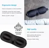 Maska na oči Intirilife v ČERNÉ barvě - ergonomická Náhled obrázku produktu 3