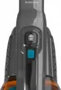 Close-up of the handle and controls of a handheld vacuum cleaner. Produktbild-Vorschau