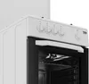 Beko CSG42009DW Freistehender Herd Gas Gaskochfeld Weiß Produktbild-Vorschau 3