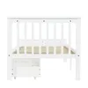 Merax Lit de jeune 90x200cm Lit en bois massif avec sommier Voir les images du produit 17